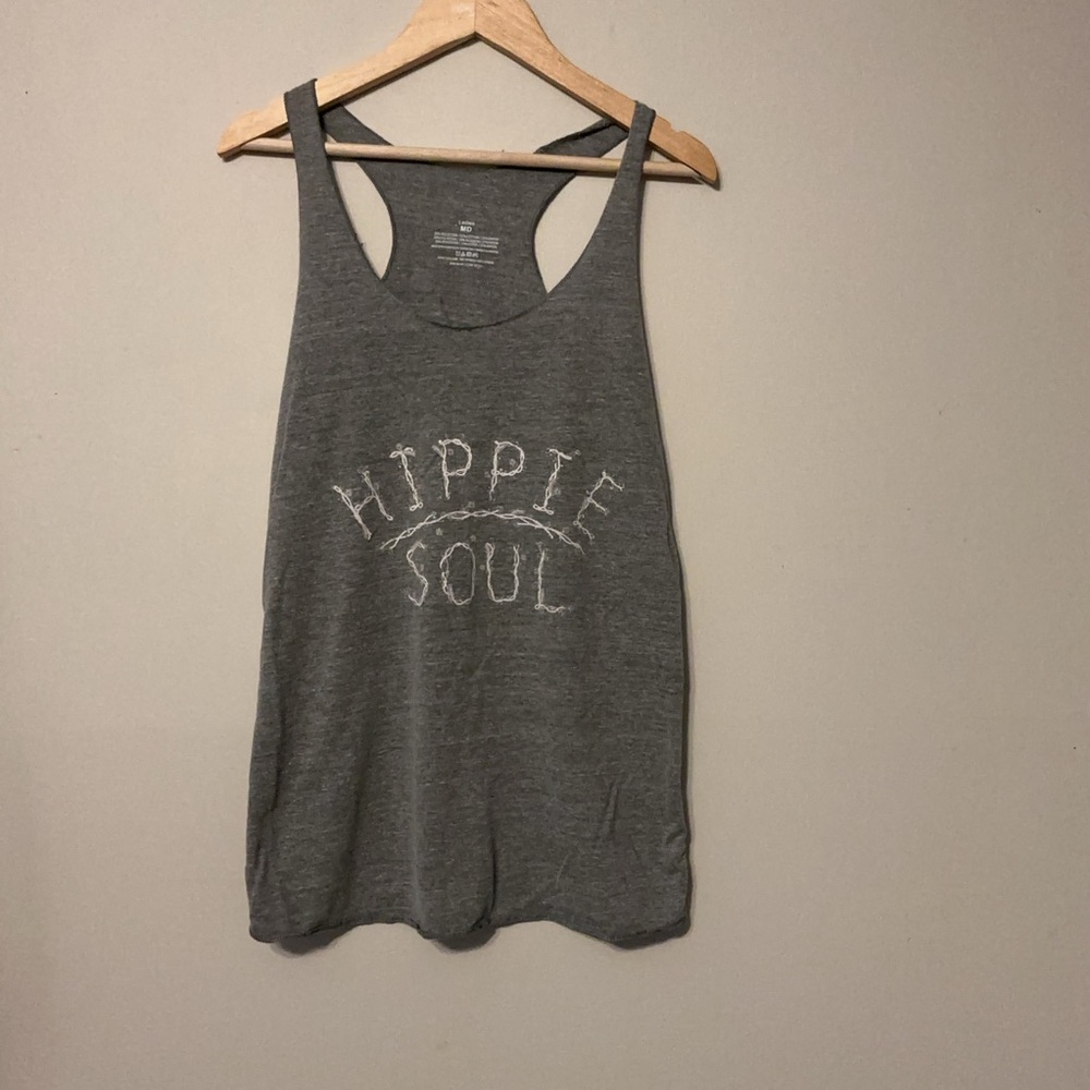 Gray Hippie Soul Women's Tank Top